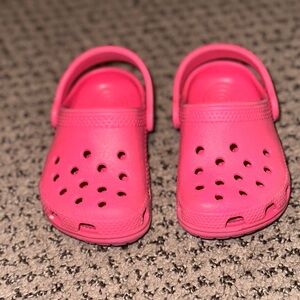 CROCS Kids Vibrant Pink Sandals
